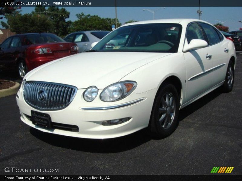 White Opal / Titanium 2009 Buick LaCrosse CXL