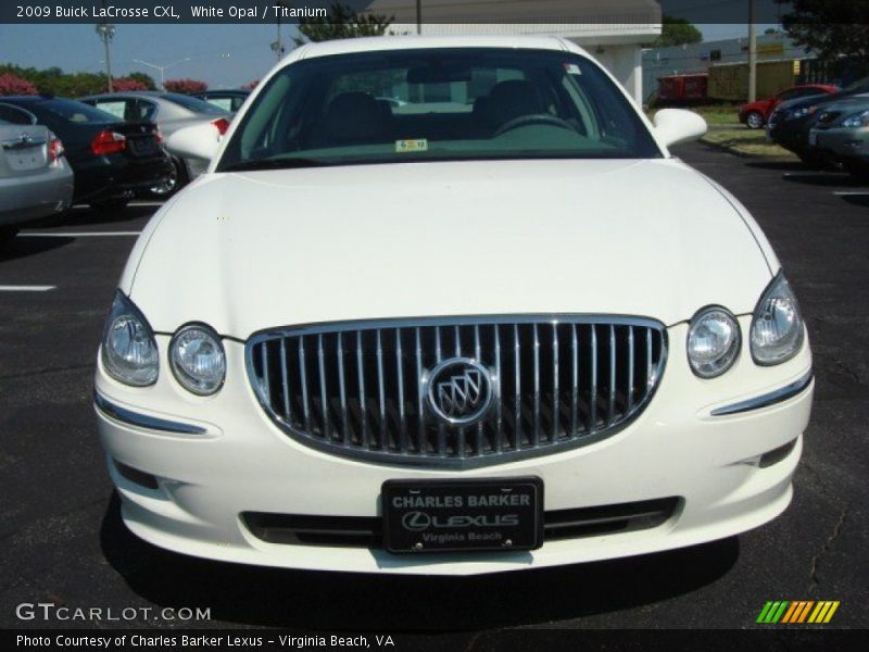 White Opal / Titanium 2009 Buick LaCrosse CXL