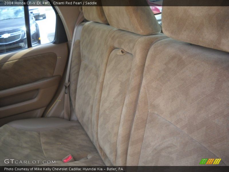 Chianti Red Pearl / Saddle 2004 Honda CR-V EX 4WD