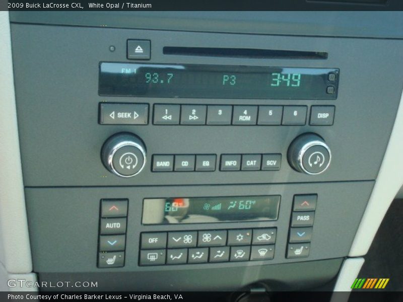 White Opal / Titanium 2009 Buick LaCrosse CXL