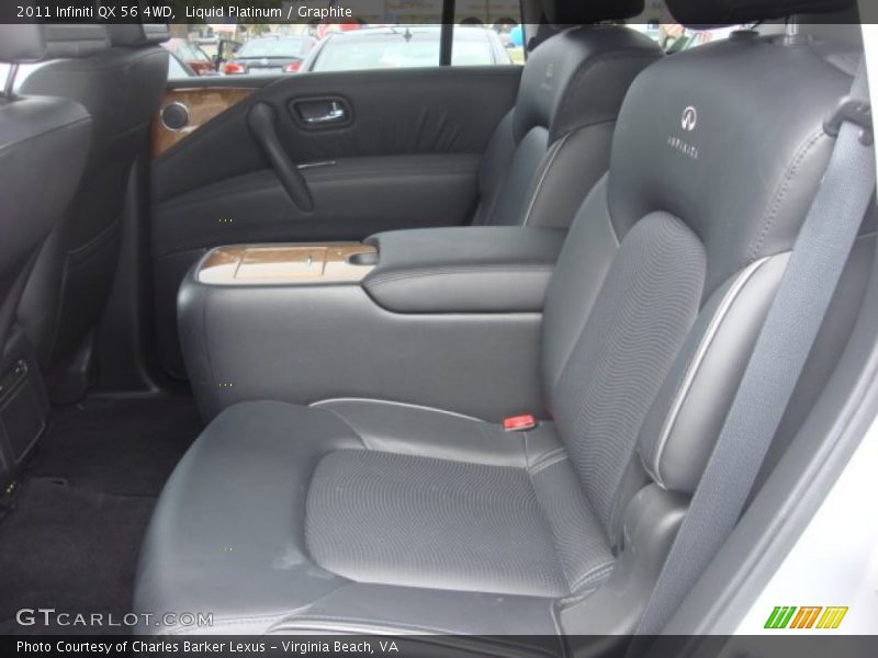 Liquid Platinum / Graphite 2011 Infiniti QX 56 4WD