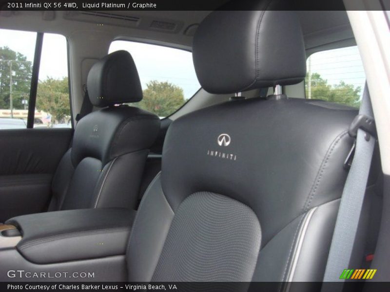 Liquid Platinum / Graphite 2011 Infiniti QX 56 4WD