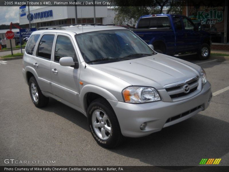 Platinum Metallic / Dark Flint Gray 2005 Mazda Tribute s 4WD