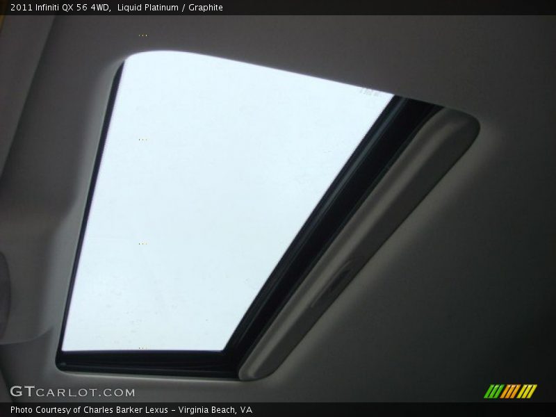 Liquid Platinum / Graphite 2011 Infiniti QX 56 4WD