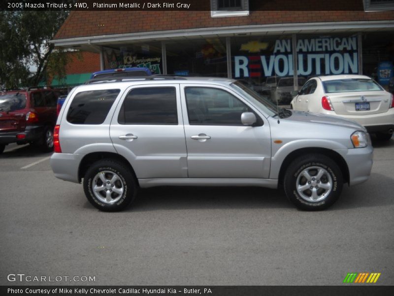 Platinum Metallic / Dark Flint Gray 2005 Mazda Tribute s 4WD