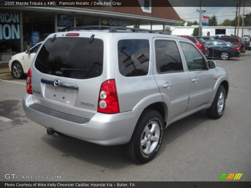 Platinum Metallic / Dark Flint Gray 2005 Mazda Tribute s 4WD