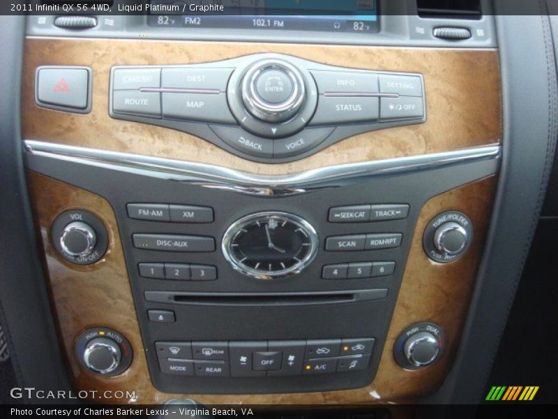 Liquid Platinum / Graphite 2011 Infiniti QX 56 4WD