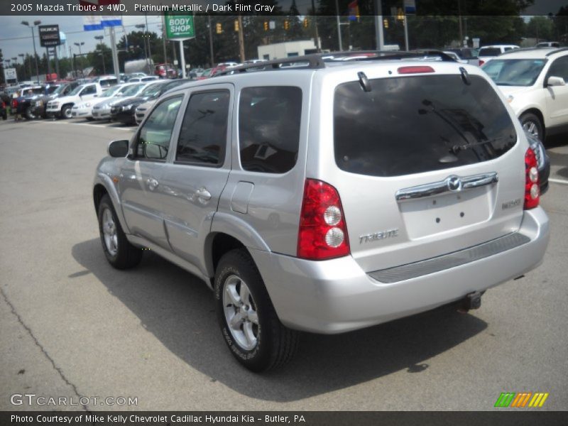 Platinum Metallic / Dark Flint Gray 2005 Mazda Tribute s 4WD