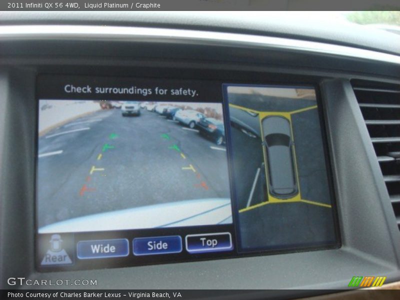 Liquid Platinum / Graphite 2011 Infiniti QX 56 4WD