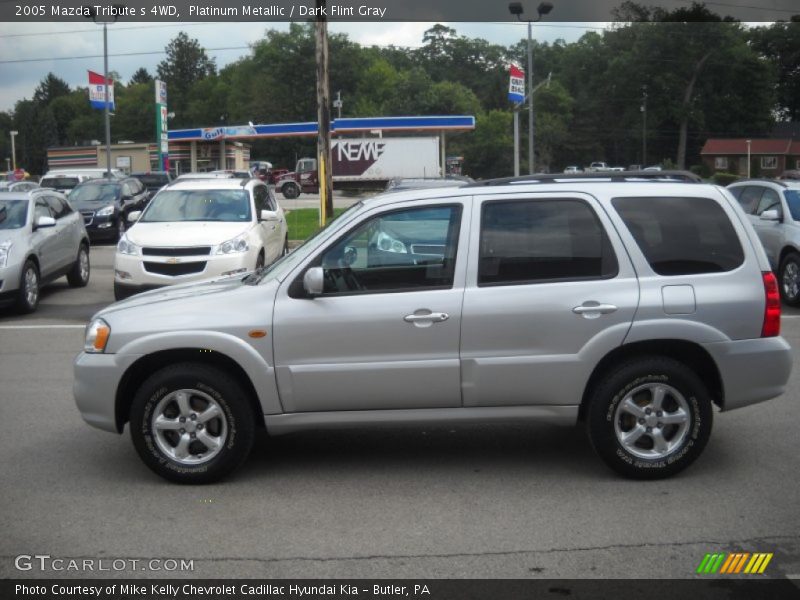 Platinum Metallic / Dark Flint Gray 2005 Mazda Tribute s 4WD