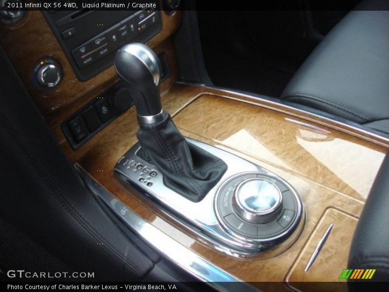 Liquid Platinum / Graphite 2011 Infiniti QX 56 4WD