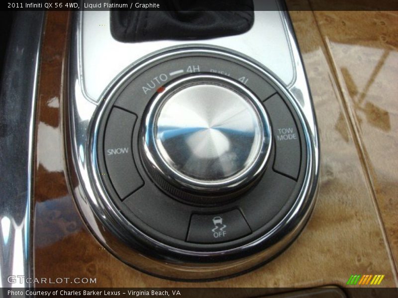 Liquid Platinum / Graphite 2011 Infiniti QX 56 4WD