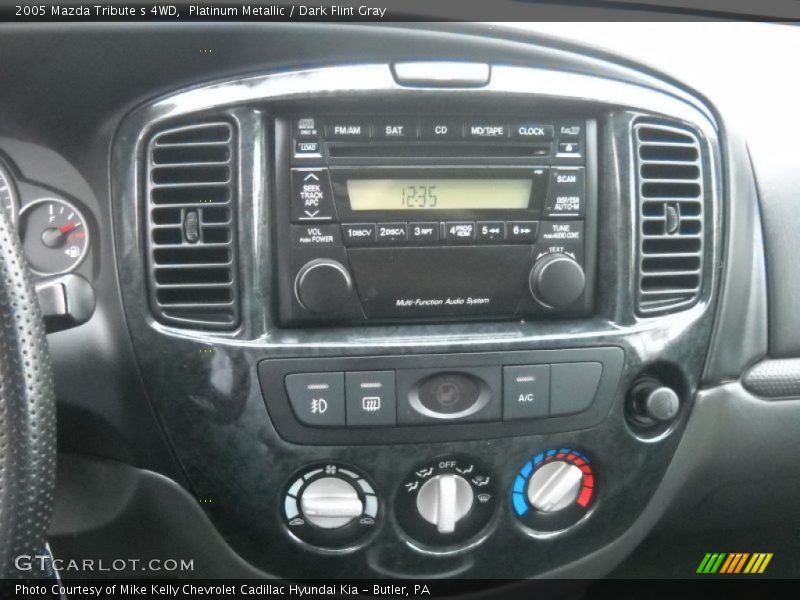 Platinum Metallic / Dark Flint Gray 2005 Mazda Tribute s 4WD