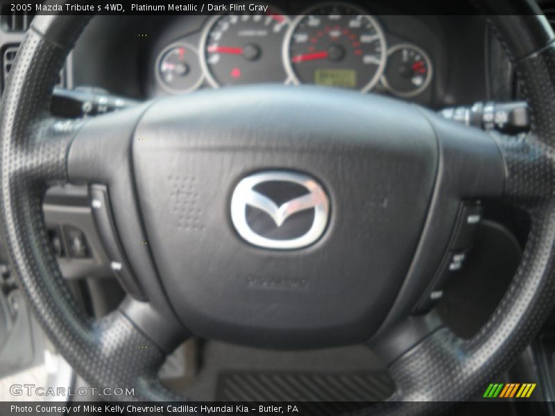 Platinum Metallic / Dark Flint Gray 2005 Mazda Tribute s 4WD