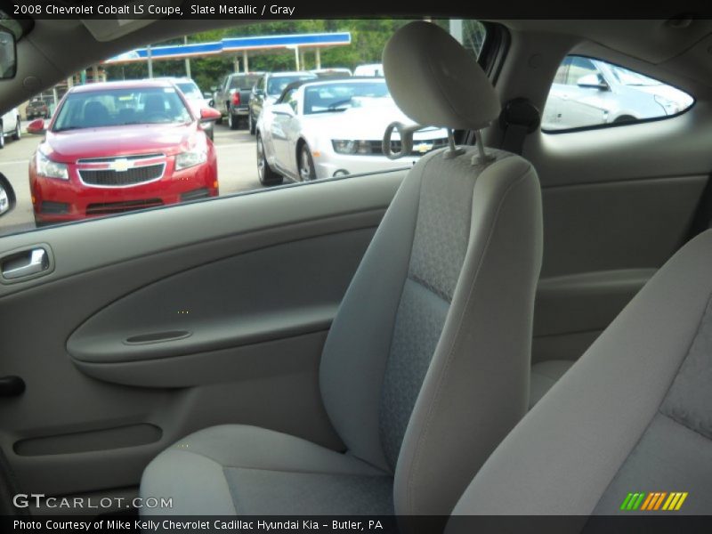 Slate Metallic / Gray 2008 Chevrolet Cobalt LS Coupe
