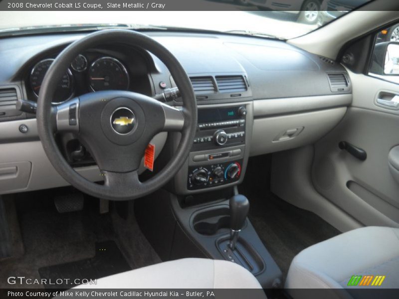 Slate Metallic / Gray 2008 Chevrolet Cobalt LS Coupe