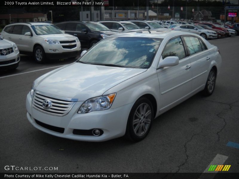 Blizzard White Pearl / Ivory 2009 Toyota Avalon Limited