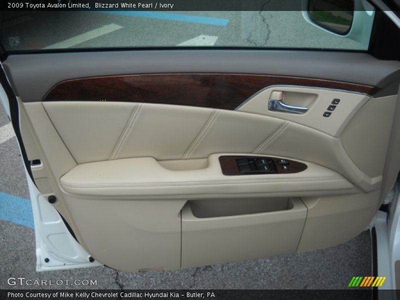 Blizzard White Pearl / Ivory 2009 Toyota Avalon Limited