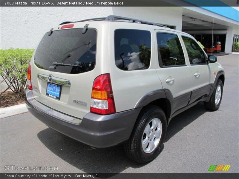 Desert Metallic / Medium Pebble Beige 2003 Mazda Tribute LX-V6