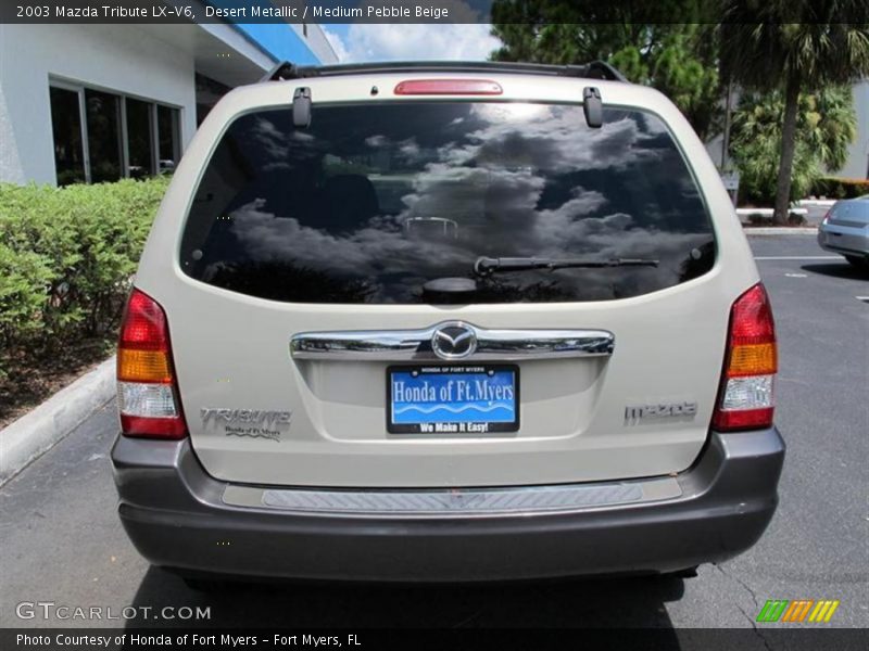 Desert Metallic / Medium Pebble Beige 2003 Mazda Tribute LX-V6