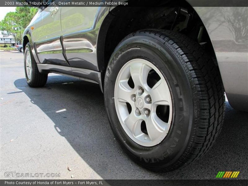 Desert Metallic / Medium Pebble Beige 2003 Mazda Tribute LX-V6