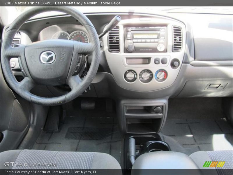 Desert Metallic / Medium Pebble Beige 2003 Mazda Tribute LX-V6