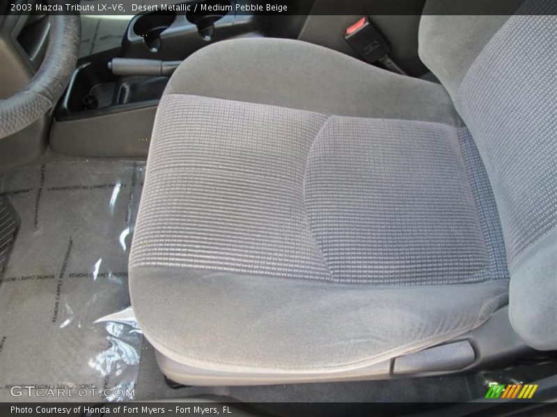 Desert Metallic / Medium Pebble Beige 2003 Mazda Tribute LX-V6