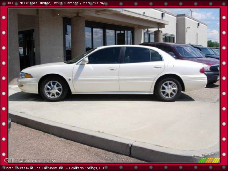 White Diamond / Medium Gray 2003 Buick LeSabre Limited