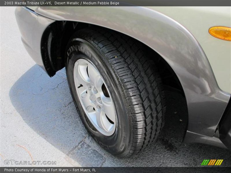 Desert Metallic / Medium Pebble Beige 2003 Mazda Tribute LX-V6