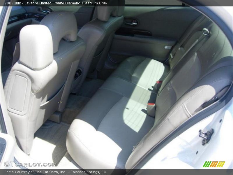 White Diamond / Medium Gray 2003 Buick LeSabre Limited