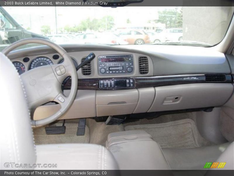 White Diamond / Medium Gray 2003 Buick LeSabre Limited