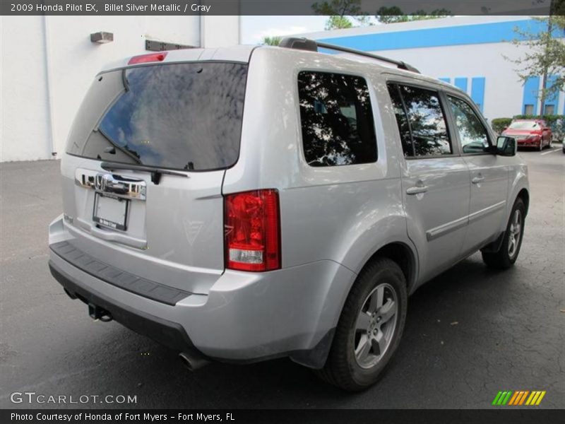 Billet Silver Metallic / Gray 2009 Honda Pilot EX