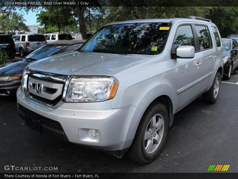 Billet Silver Metallic / Gray 2009 Honda Pilot EX