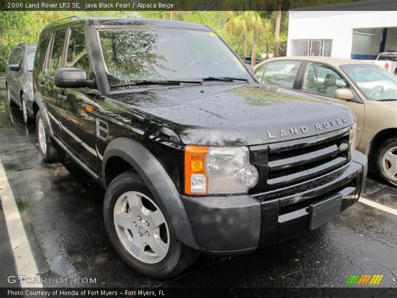 Java Black Pearl / Alpaca Beige 2006 Land Rover LR3 SE