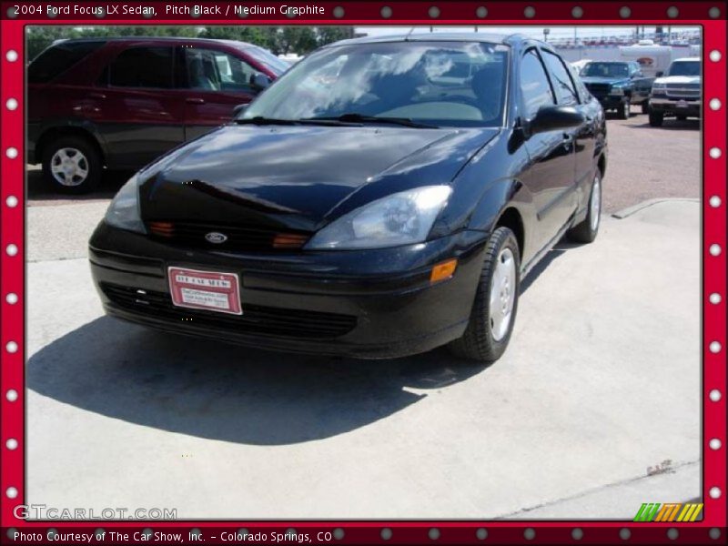 Pitch Black / Medium Graphite 2004 Ford Focus LX Sedan