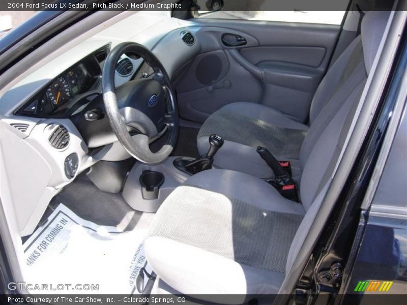  2004 Focus LX Sedan Medium Graphite Interior