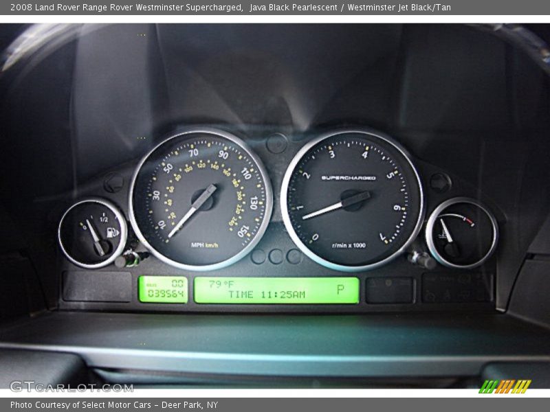  2008 Range Rover Westminster Supercharged Westminster Supercharged Gauges