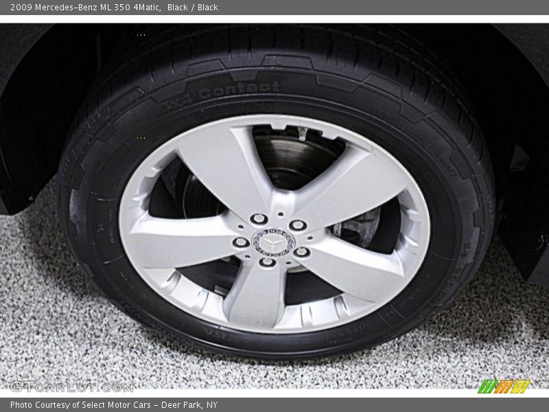 Black / Black 2009 Mercedes-Benz ML 350 4Matic
