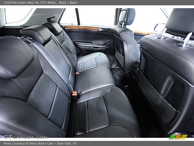 Black / Black 2009 Mercedes-Benz ML 350 4Matic