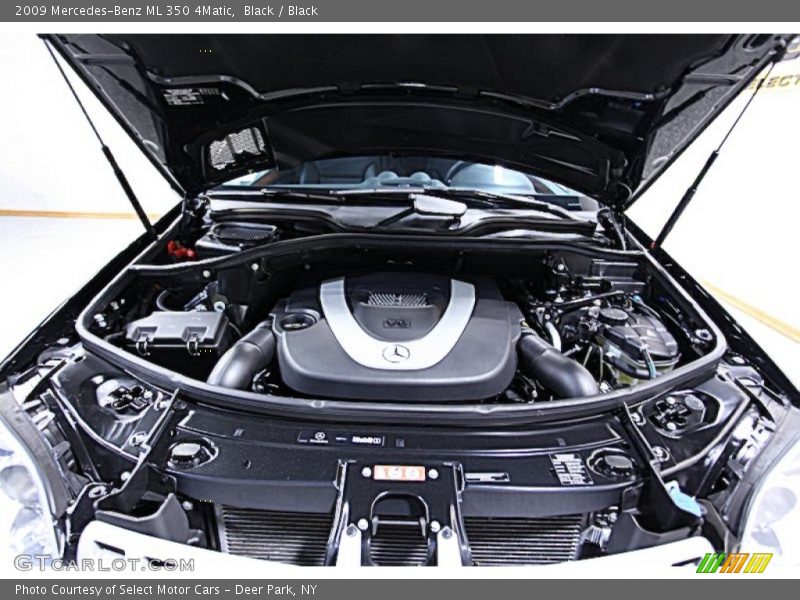 Black / Black 2009 Mercedes-Benz ML 350 4Matic
