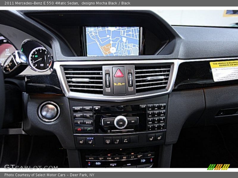 Controls of 2011 E 550 4Matic Sedan