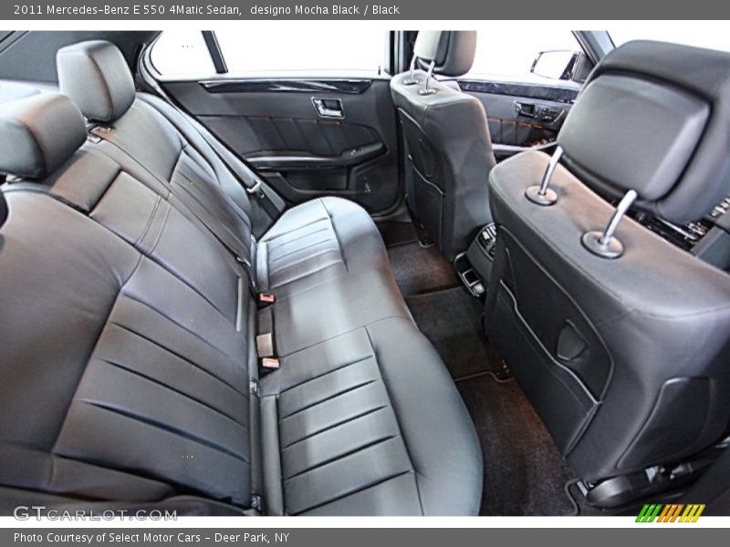  2011 E 550 4Matic Sedan Black Interior