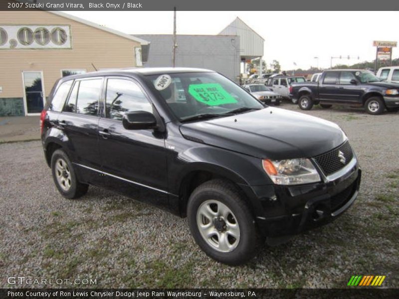 Black Onyx / Black 2007 Suzuki Grand Vitara