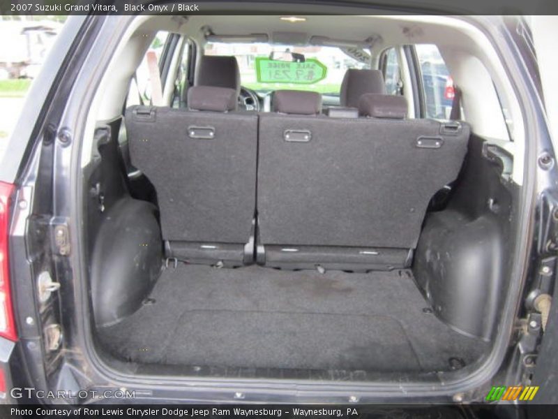  2007 Grand Vitara  Trunk