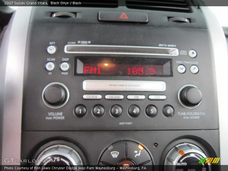 Audio System of 2007 Grand Vitara 