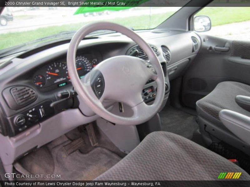 Dashboard of 2000 Grand Voyager SE