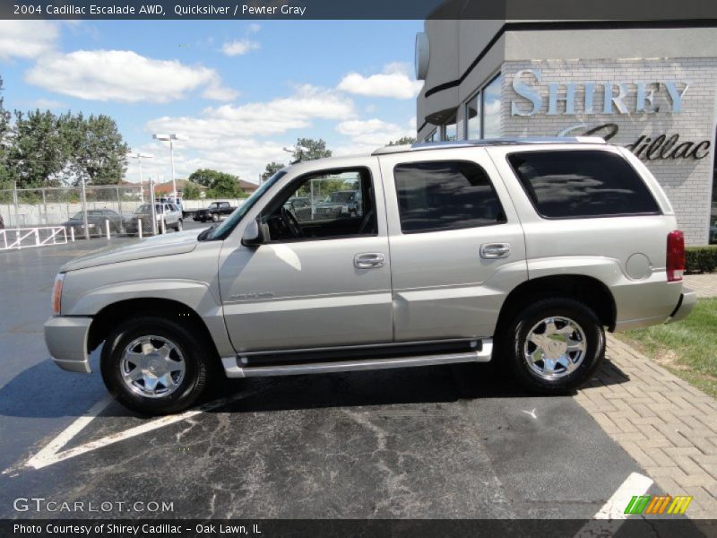 Quicksilver / Pewter Gray 2004 Cadillac Escalade AWD