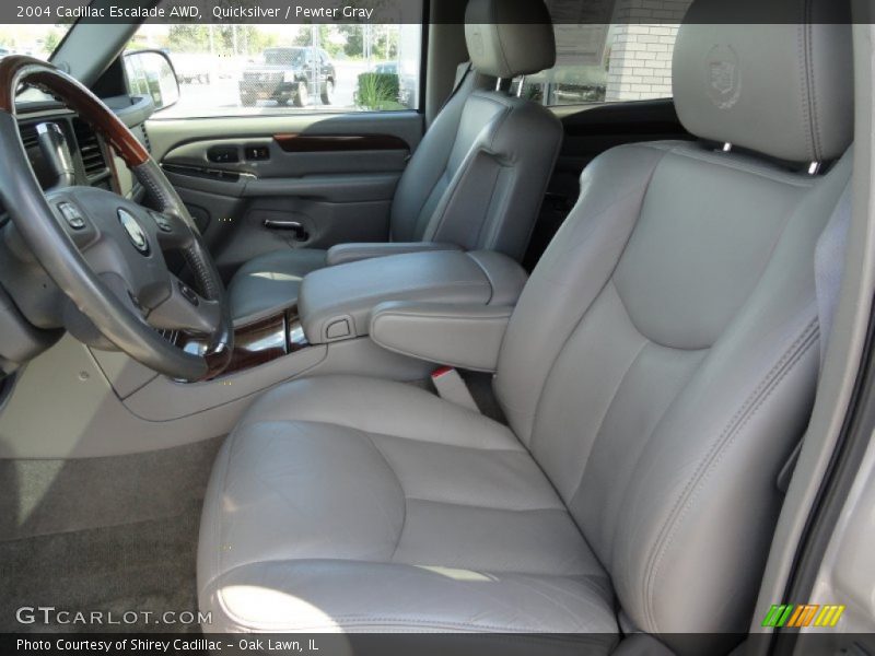 Quicksilver / Pewter Gray 2004 Cadillac Escalade AWD