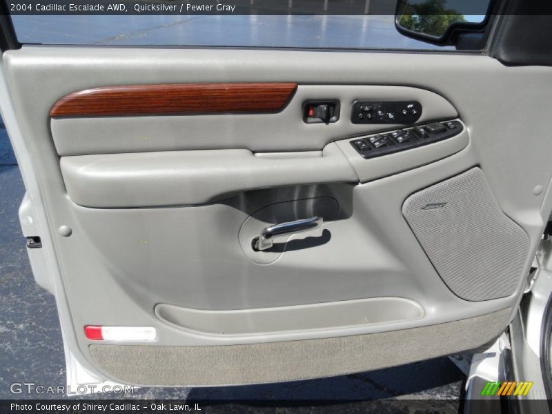 Quicksilver / Pewter Gray 2004 Cadillac Escalade AWD
