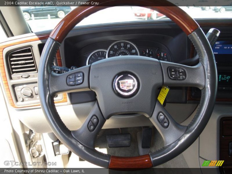 Quicksilver / Pewter Gray 2004 Cadillac Escalade AWD
